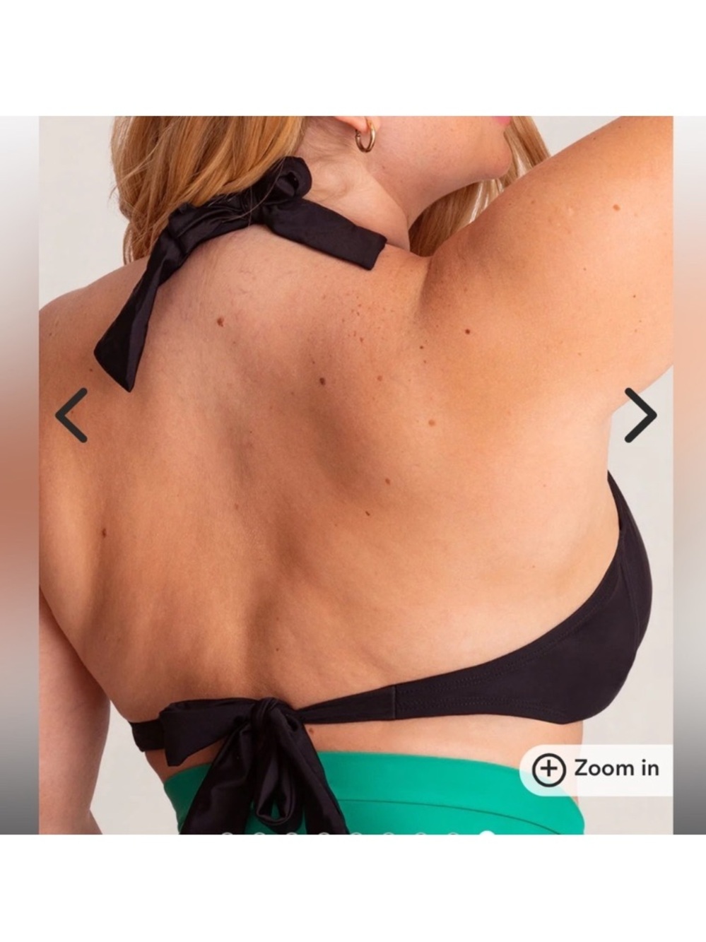 Shapermint Essentials Full Coverage Halter Bikini Top Black XL NWT - Picture 2 of 5